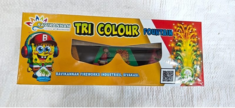 Tri colour Fountain Mini (3 Pcs)